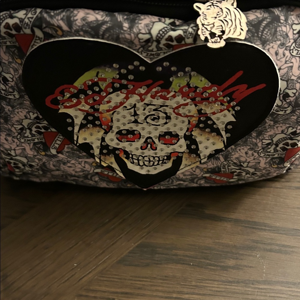 Ed Hardy Leopard and Skull Print Lunch Bag 
 Coolers. 10x8x6   PICK ONE…. - Picture 7 of 9